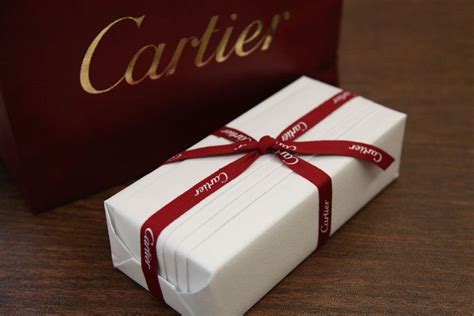 cartier gift wrapping